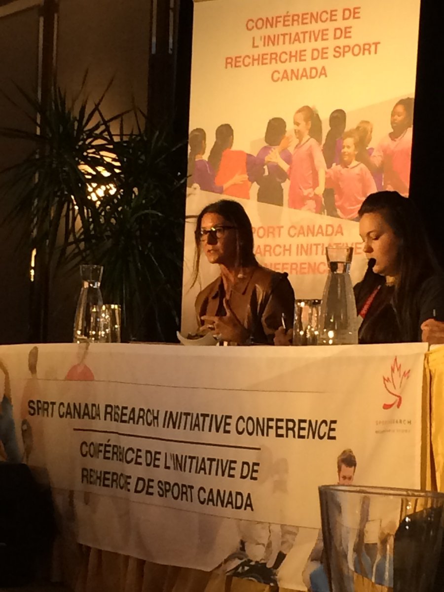 AboriginalSC's tweet photo. Janice Forsyth (@janiceatwestern, ASC Board member) is currently speaking about the aboriginal experience of sport at #SCRI2017. https://t.co/eKGOisYh8b