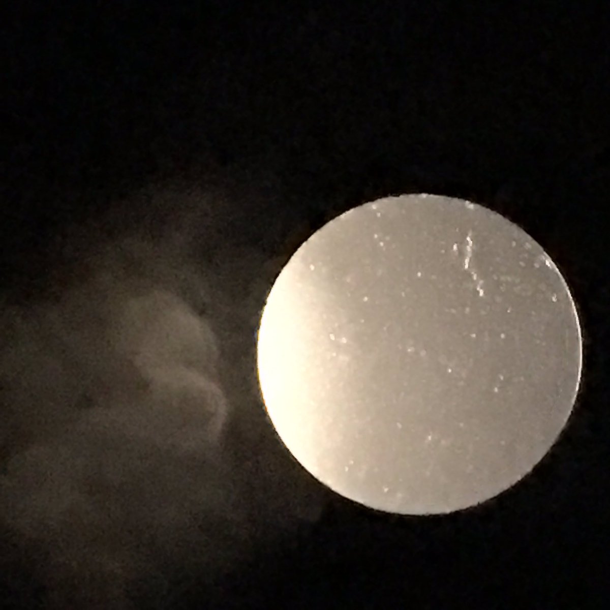 xXEmm3rsXx's tweet photo. Pictures I took through a telescope of the #transparentmoon look at all the stars #electric universe #flatearth https://t.co/lKRos52ADy