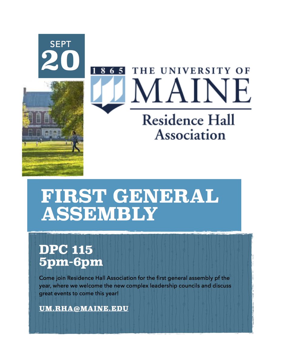 UMaine RHA (@rhaumaine) on Twitter photo 
