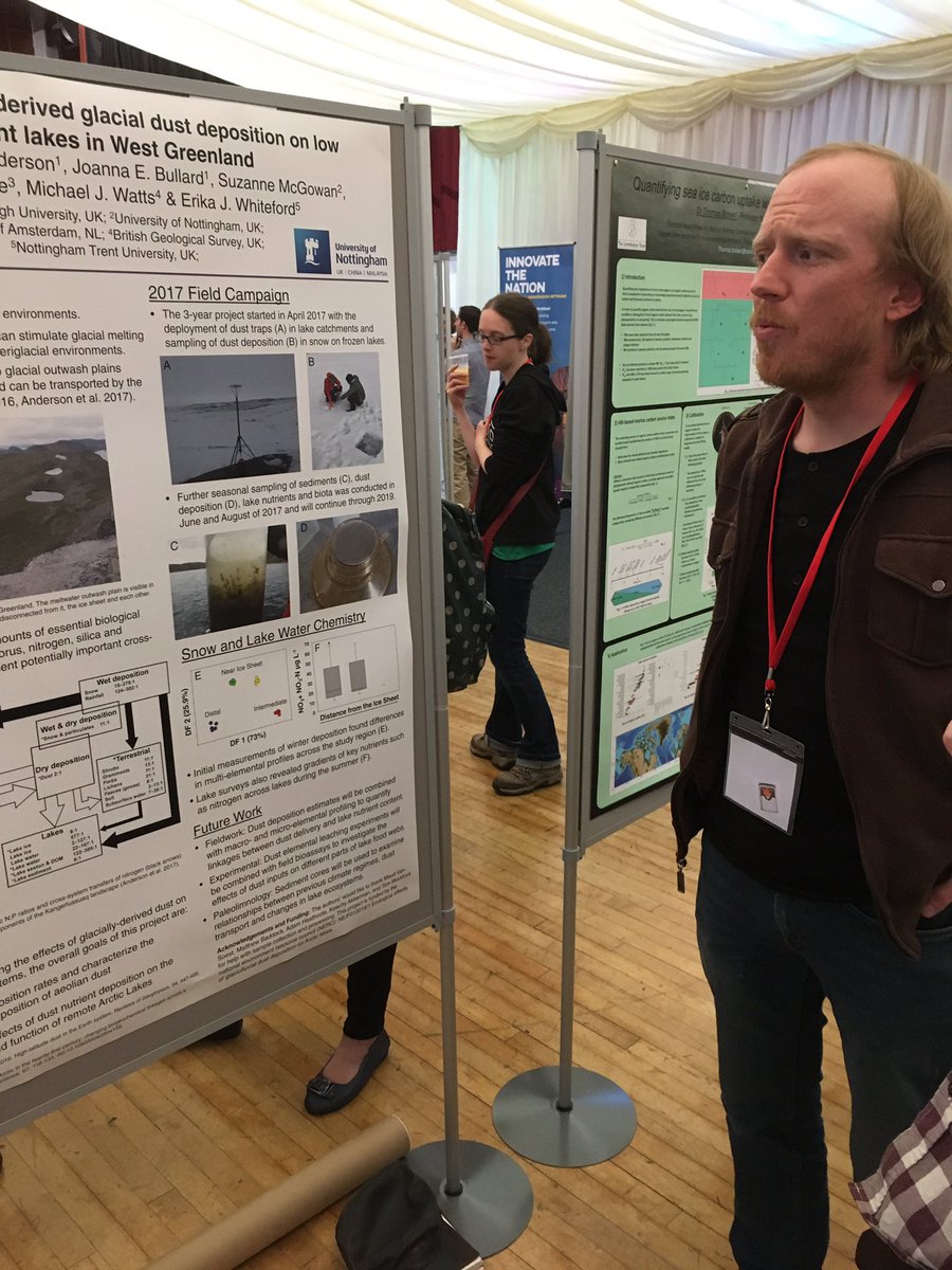<a href="/lborogeog/">Loughborough Geography and Environment</a> showcasing research at the #ArcticConf in #Oban with some excellent local beer and whisky! <a href="/AkkermanKeechy/">Keechy Akkerman</a> @maj_vanS #DustyLakes