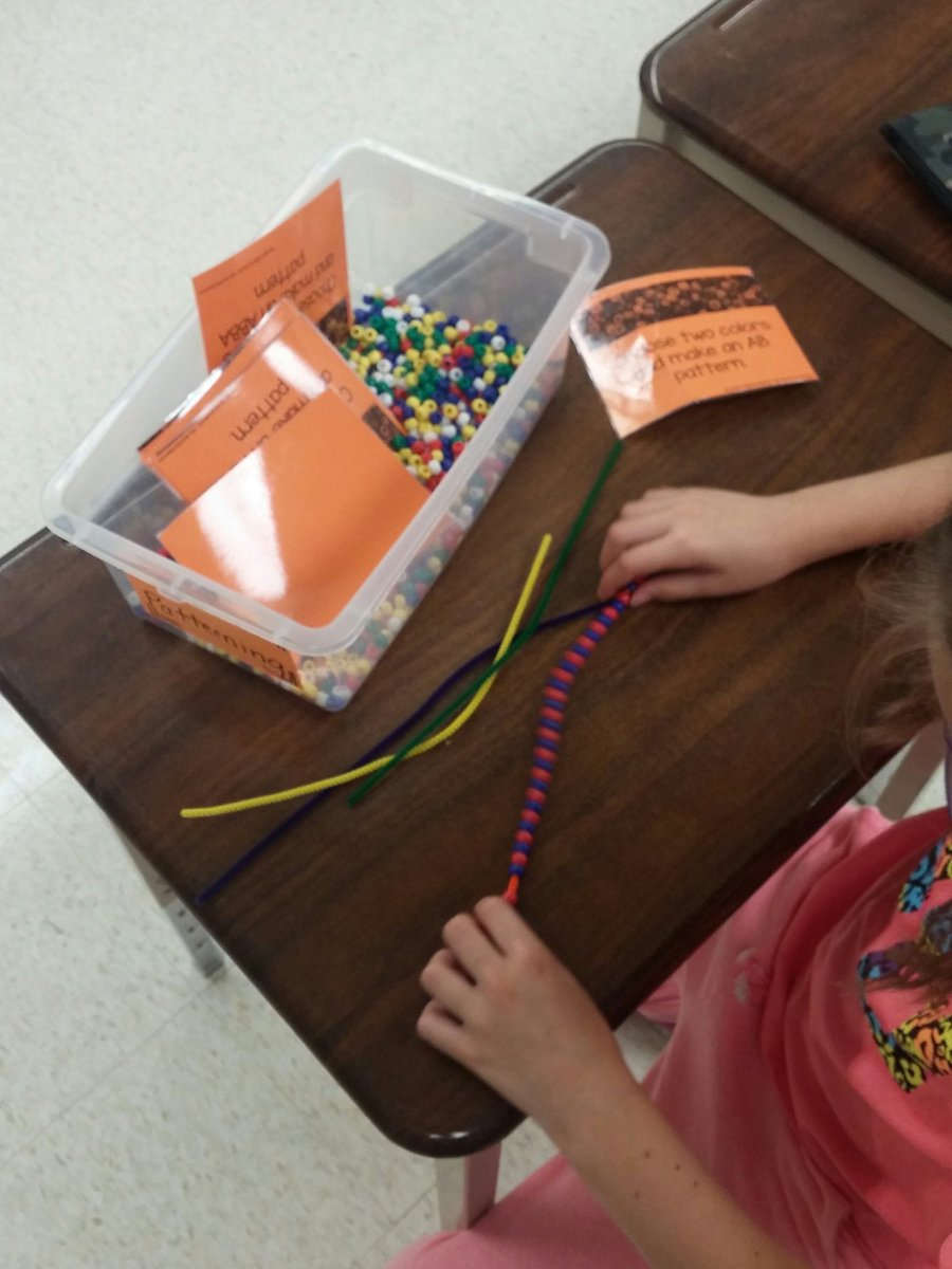 Mrs_Shaw__'s tweet photo. Math Centre fun! @TayShoresPS https://t.co/FEtVIhj1fL