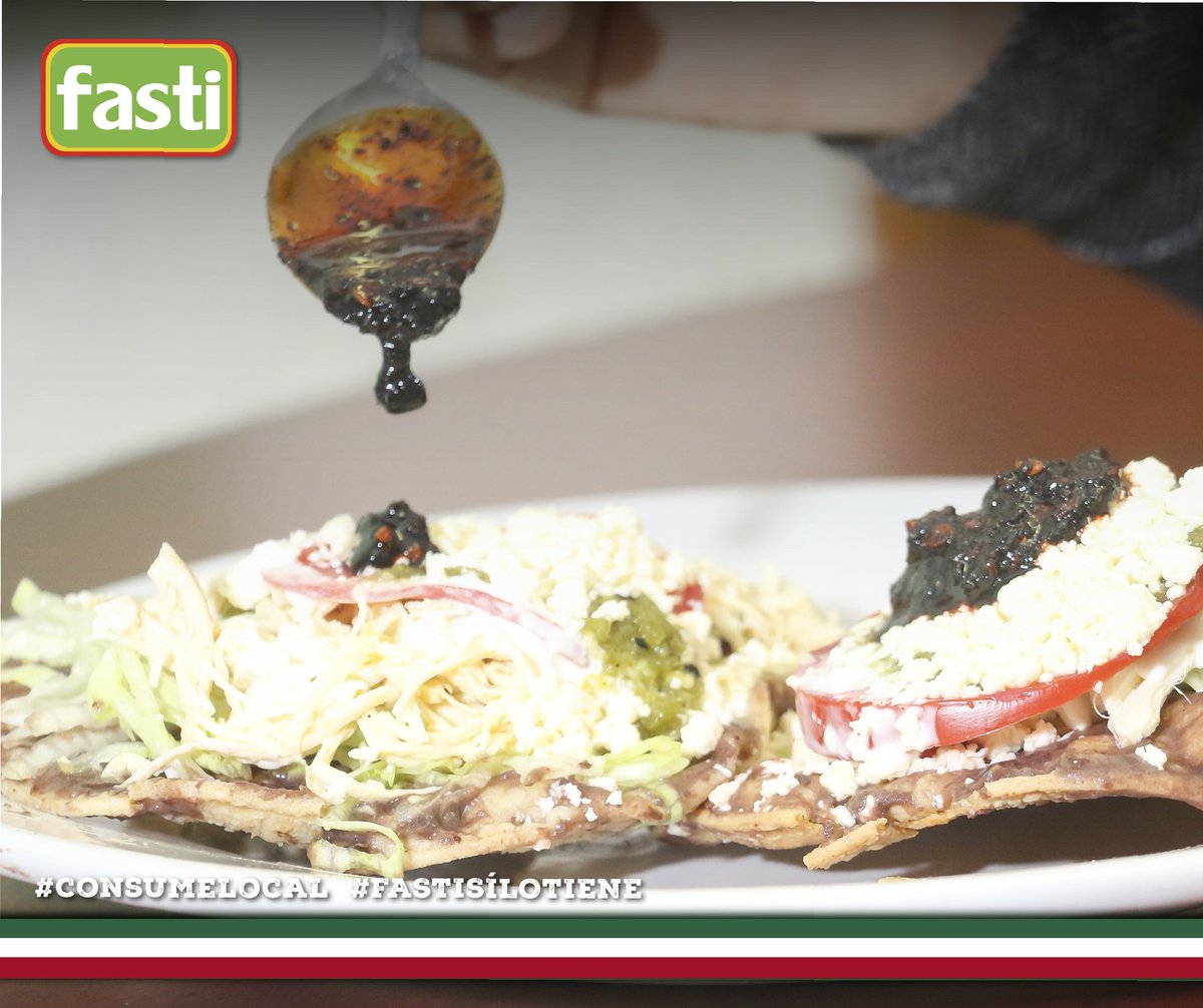 TiendasFasti's tweet photo. El sabor de la salsa macha #LaCordobesa no puede faltar en tus antojitos.
¡Quien no se enchila no es mexicano! #FasiSíLoTiene #ConsumeLocal https://t.co/ijMSPSs537