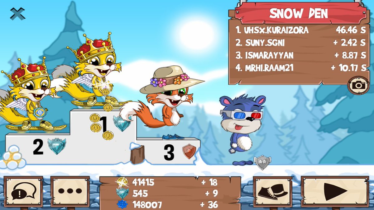 Kazue_Nakano's tweet photo. @shinifu178 ai ni duo duo <3 #funrun2 https://t.co/4PVAmvsKYg