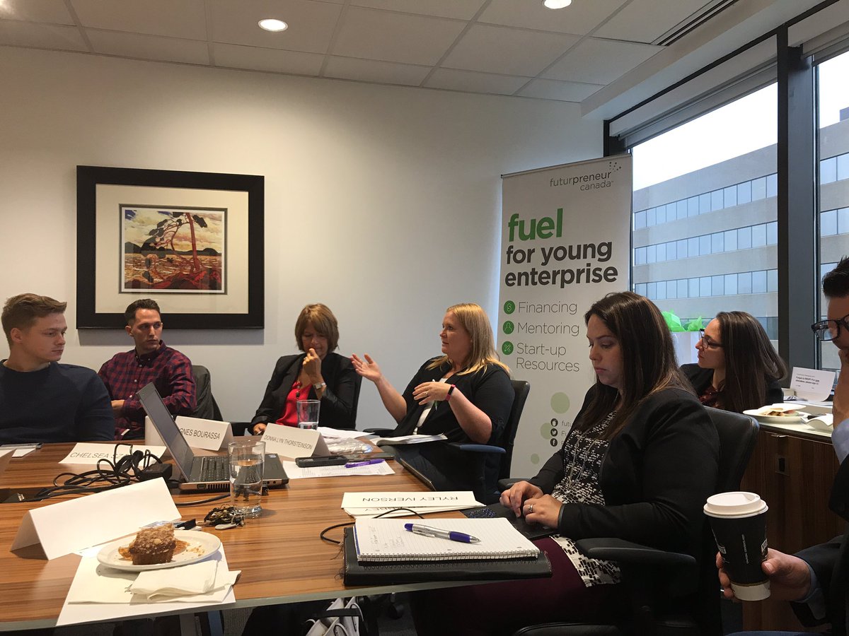 FuturpreneurSK's tweet photo. We need to tell the entrepreneurial stories, good and bad. Knowing the reality can set you up for success. @DonnaLynThor #FuturForumSK https://t.co/deHGuvKqdd