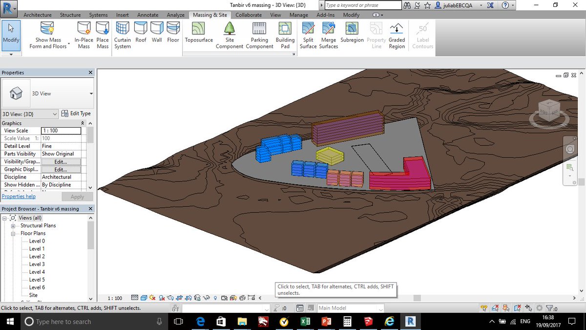 MissBrunning's tweet image. Amazed with the Level 3 @DECinSchools third week! Master planning using massing and mass schedules! @Digi_SkillsUK @newhamcollege