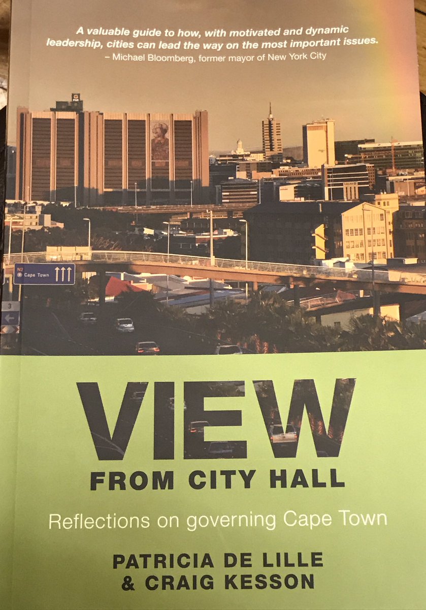 mikewilter's tweet photo. Just launched! #ViewFromCityHall by @PatriciaDeLille &amp; @CapeTownCRO reflects on governing #CapeTown. Proceeds go to charity via Mayoral Fund https://t.co/tKv8KajDO3