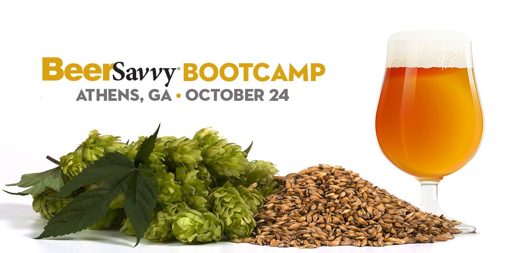 Athens, GA! We're 6 weeks away from our BeerSavvy Bootcamp taught by Advanced Cicerone <a href="/brew_ed/">cliff mori</a> . Sign up here: cicerone.org/us-en/products…