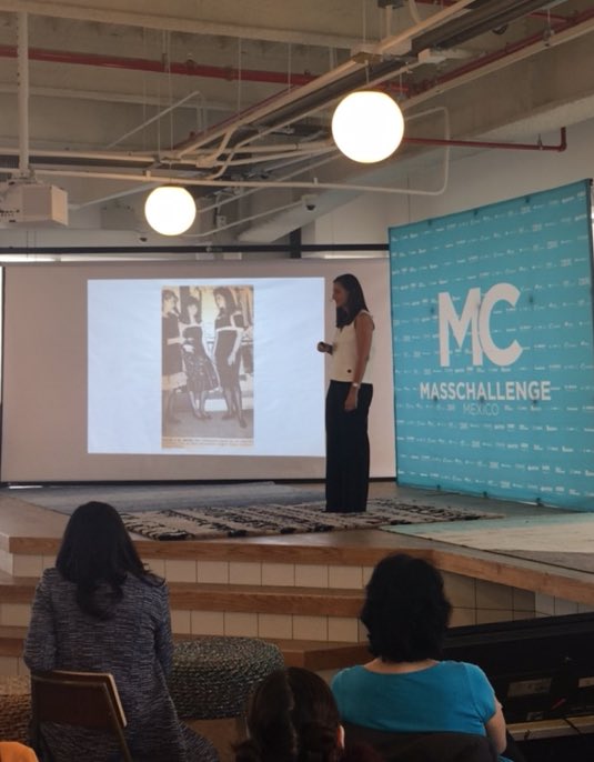 MassChallengeMX's tweet photo. Cristina Macaya de @CrepesWafflesCo nos cuenta su historia de vida en #EmpowerMC #promotingdiversity https://t.co/GsQRrRGf9K