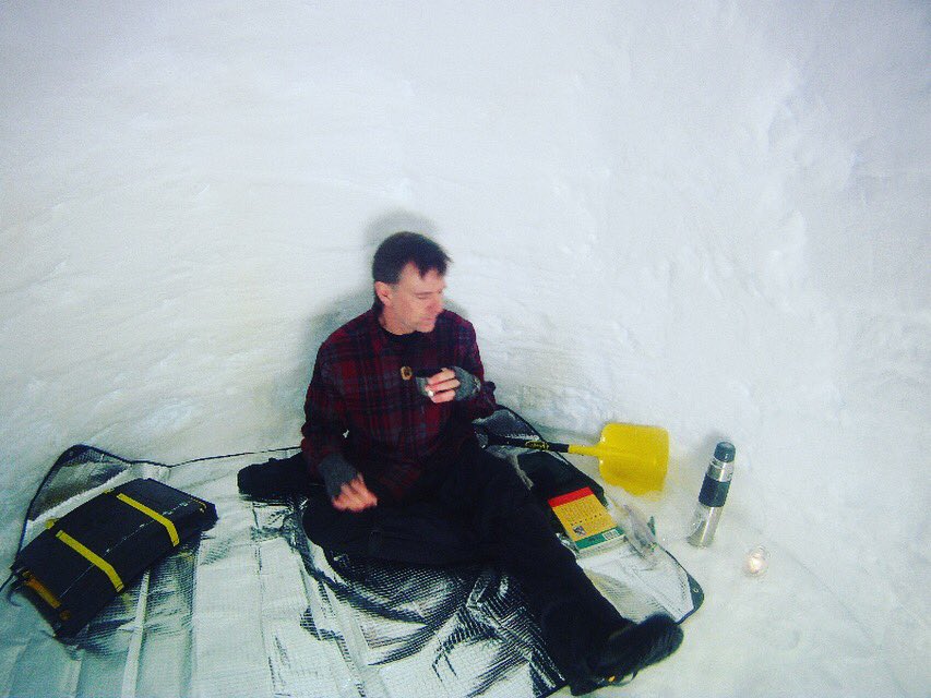 ont_wc_symp's tweet image. Here's another great speaker Martin Pine. He is an experienced winter shelter builder &amp;amp; crown land camper. #WinterIsComing