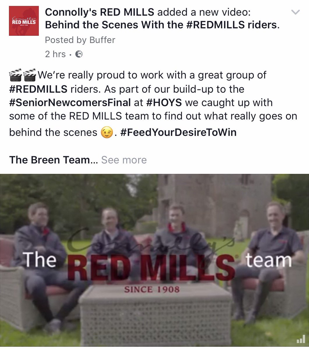 Just how well do our #REDMILLS riders get on??😀
✅<a href="/breenequestrian/">The Breen Team</a>
✅<a href="/TrevorBreen1/">Trevor Breen</a>
✅<a href="/davejsimpson88/">david simpson</a>
✅<a href="/MichaelDuffySJ/">Michael Duffy</a>
🎥 facebook.com/redmills/video…