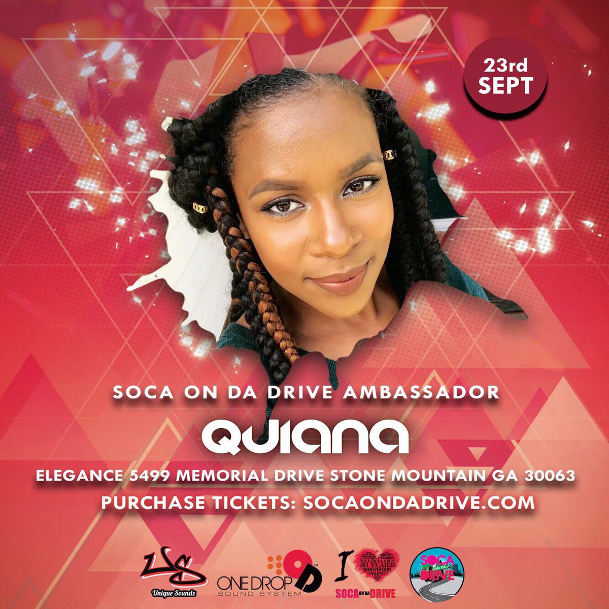 shesthatgirlQ's tweet photo. THIS SATURDAYโผ๏ธ
๐๐พ๐๐พ #SOCAONDADRIVE 1 YEAR ANNIVERSARY! I Love Miami Carnival Atlanta Send off
==>Tickets here ๐ :
https://t.co/rdprA0mixL https://t.co/OAJg3UO1p1