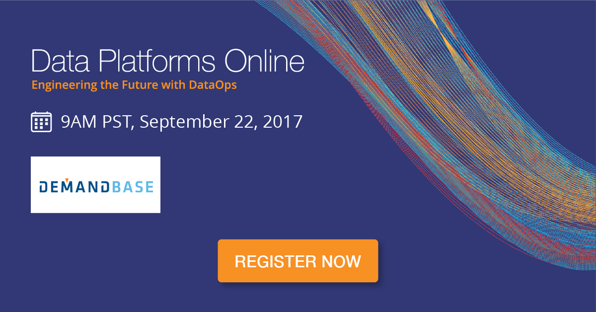qubole's tweet photo. .@Aman_Naimat @DemandBase is excited for the #DataPlatforms2017 Online event. Join us Sept 19-22. https://t.co/z1YJpRwStn #BigData #Hadoop https://t.co/Rwbbn5GogB