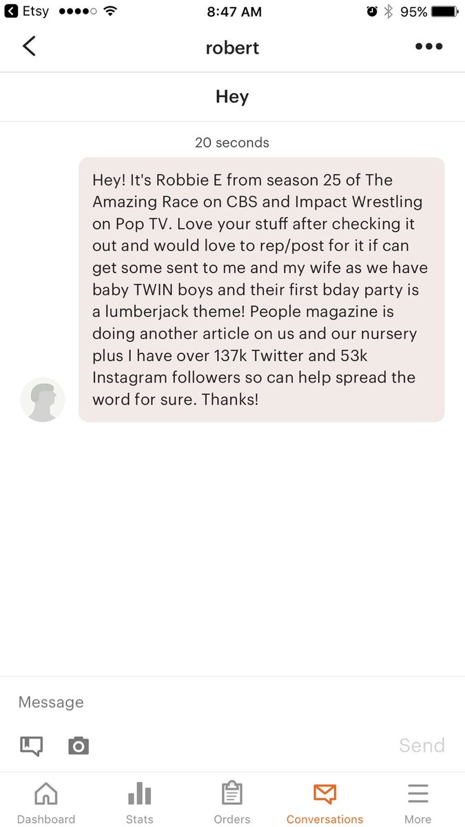 If you can afford it, buy it. #supportsmallbusiness #shopsmall #promotion #dontbethatguy #amazingrace #cbs <a href="/AmazingRaceCBS/">The Amazing Race</a> @RobbieEImpact