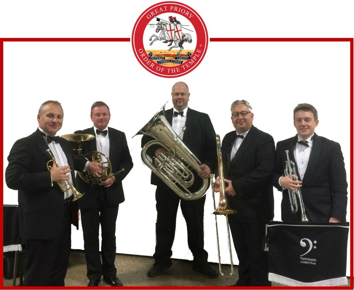 Tennyson Collective performed in Lincoln Cathedral and at the Showground on Saturday for the Great Priory Order of the Temple.