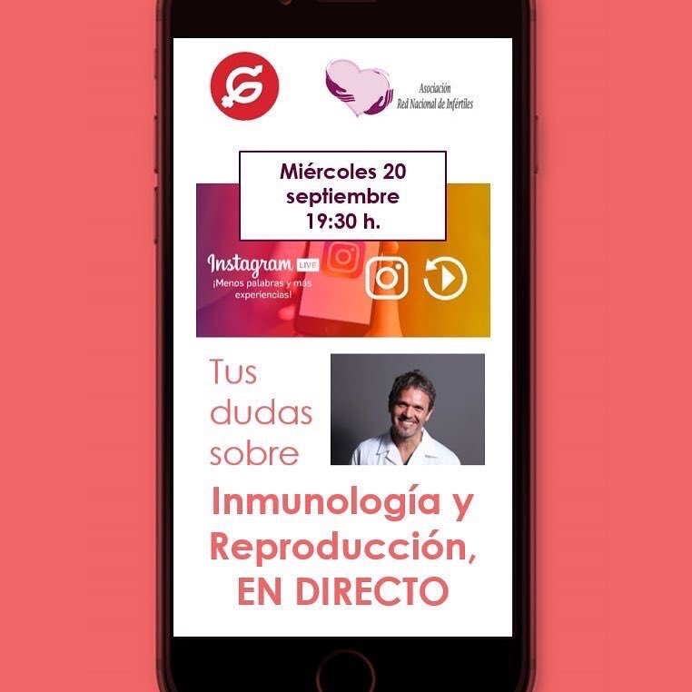 Hola a tod@s! Mañana tenemos consulta en directo en el #Instagram de <a href="/GinemedC/">Ginemed</a> Hablaremos de #Inmunología