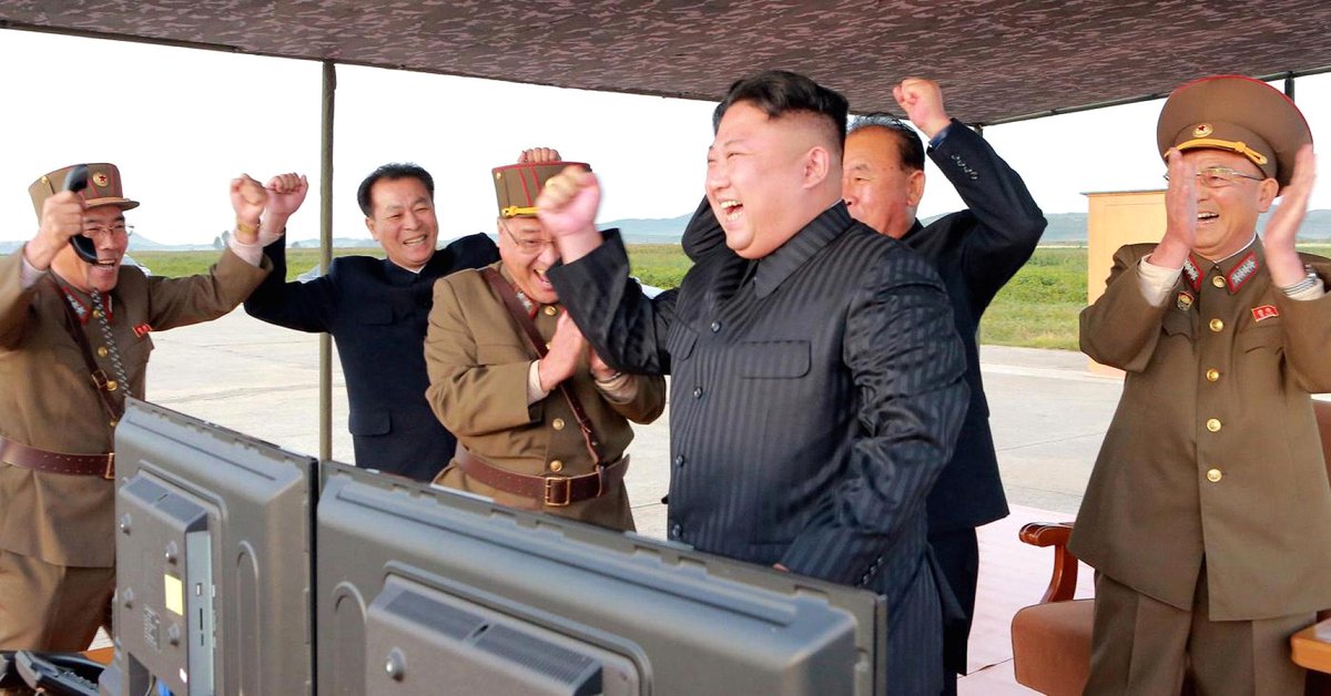 Violence against women! Kim Jong Un fires missile at Hillary Clinton