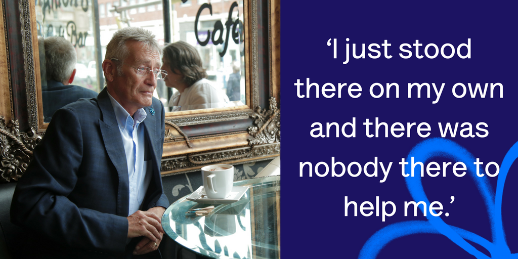 alzheimerssoc's tweet photo. This #WorldAlzheimersDay, we want to show that you don’t have to face dementia alone. Peter shares his story: https://t.co/Tgb8ANWu29 https://t.co/PejVf94R2o