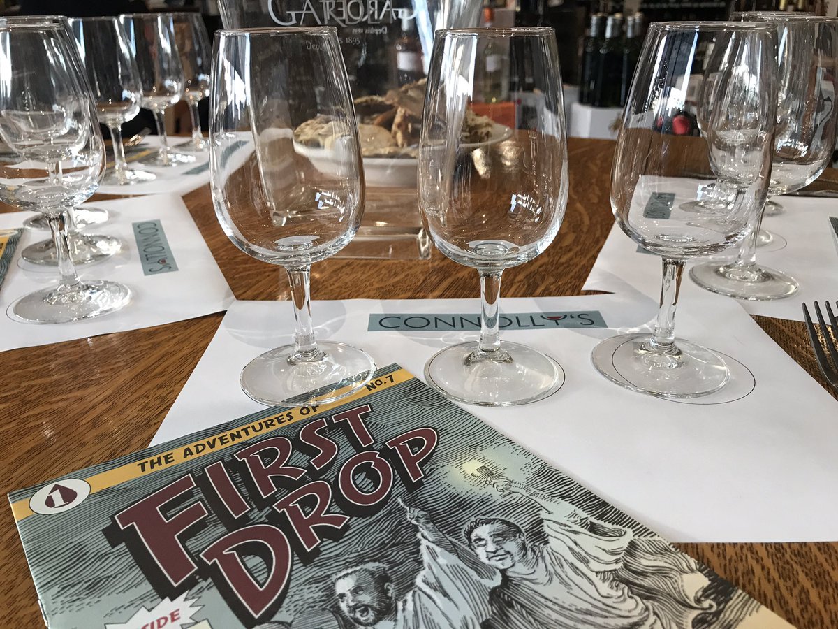 clairelucy_'s tweet image. Very excited for this evening's tasting at @ConnollyswineJQ with First Drop wines &amp;amp; food by @peelandstone