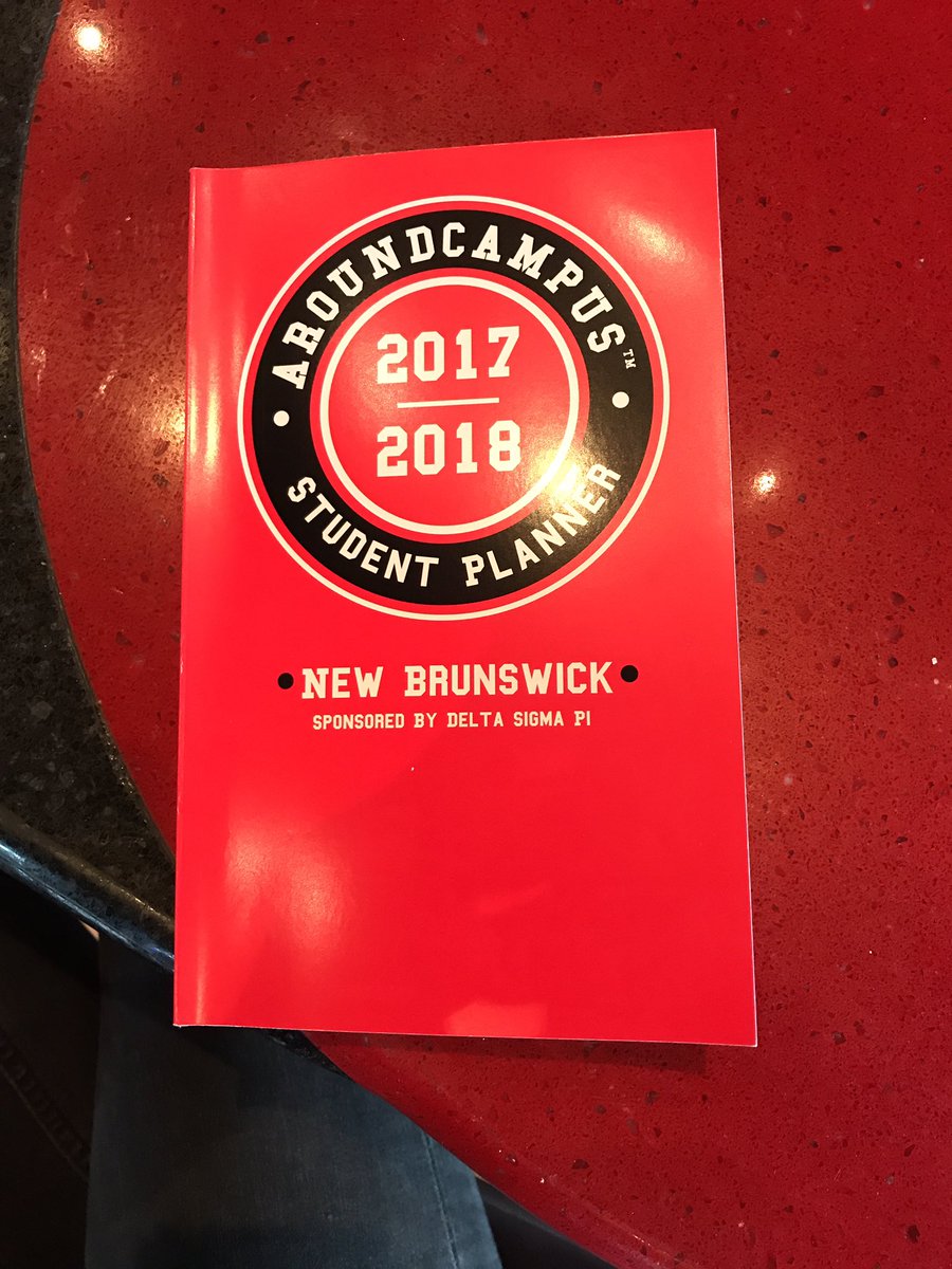 RutgersZone's tweet photo. Stop by the Rutgers Zone and pick up a free student planner, sponsored by Delta Sigma Pi! Stay organized! #Roadto4.0 📒 https://t.co/eY9chwFg3z