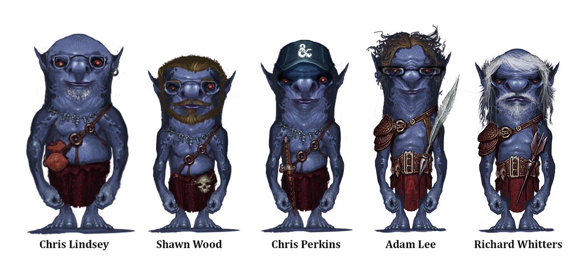 This is the while D&D Xvart crew so far. #dnd. pic.twitter.com/3bf1yJth...