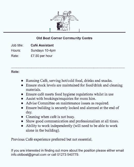 #JobVacancy #charity #brighton