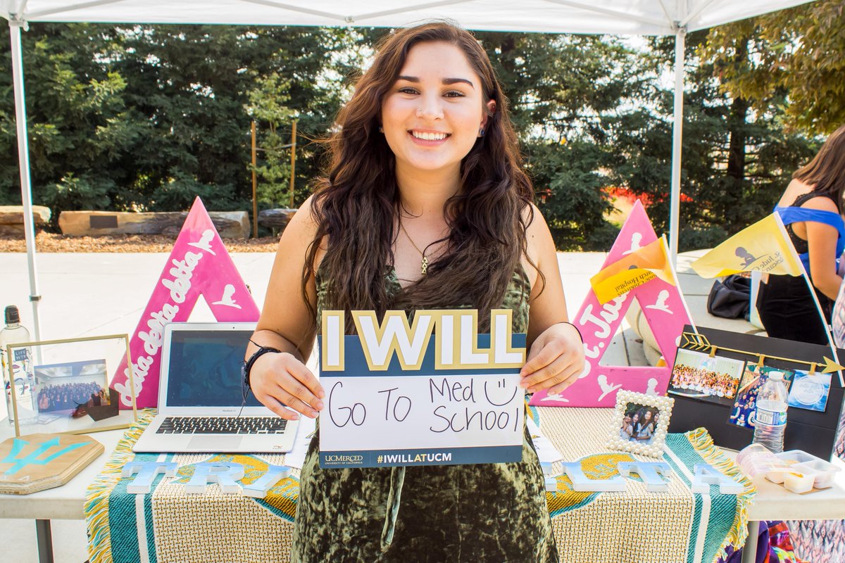 GO2UCMerced's tweet image. "I WILL...Go to med school!" 

What will you do during your time at @ucmerced? #FirstGenMerced #IWillAtUCM #BobcatStrong #UCMerced