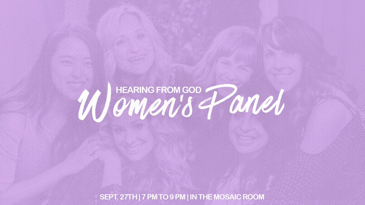 VineyardThrive's tweet photo. The Hearing from God Women's Panel is next Wednesday, September 27th! To register, please contact Lynn Kelly (832) 687-0260. #WomenOfGod https://t.co/s0I7ft3X0w