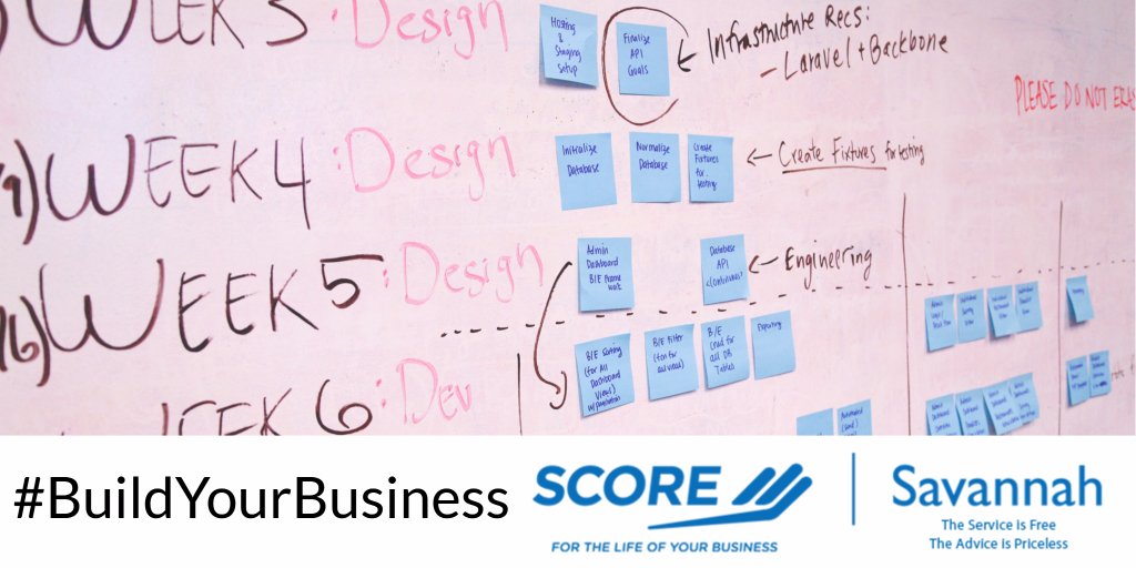 SCORE Workshop October 7th : Business Launchpad 2017 Start or Grow Your Own Business | Register Now! conta.cc/2fpEQg2 #Savannah