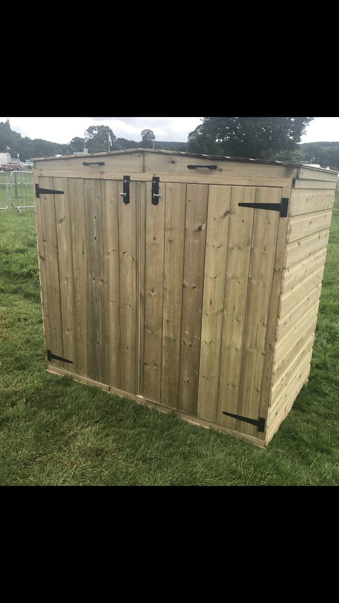 Kestreltimber's tweet photo. Hide those unsightly bins and recycling with our bespoke bin stores - all tantalised timber for a long maintenance free life #bridgnorthhour https://t.co/zPEk8I1EBM