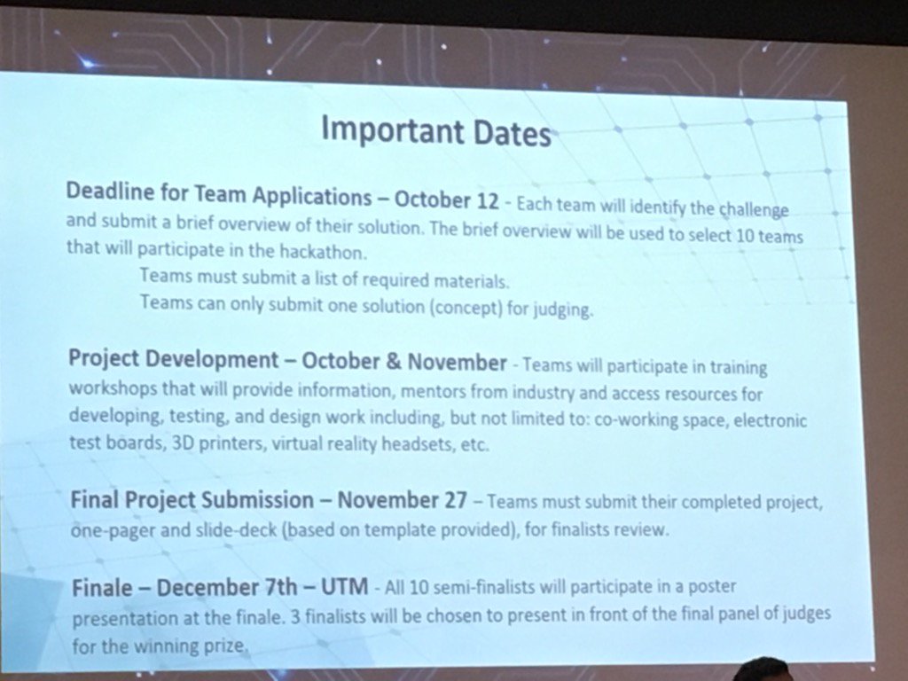 RuralEnt81's tweet image. #Hackability Important Dates