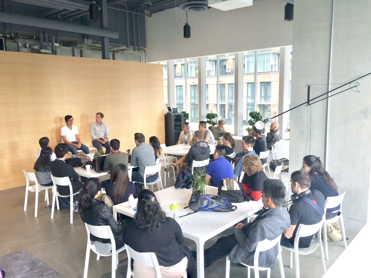 BenchCareers's tweet photo. Thanks @REDAcademy for spending the afternoon with us yesterday - it's always great meeting future developers! #lifeatbench #yvrtech https://t.co/XOylsyEDAD