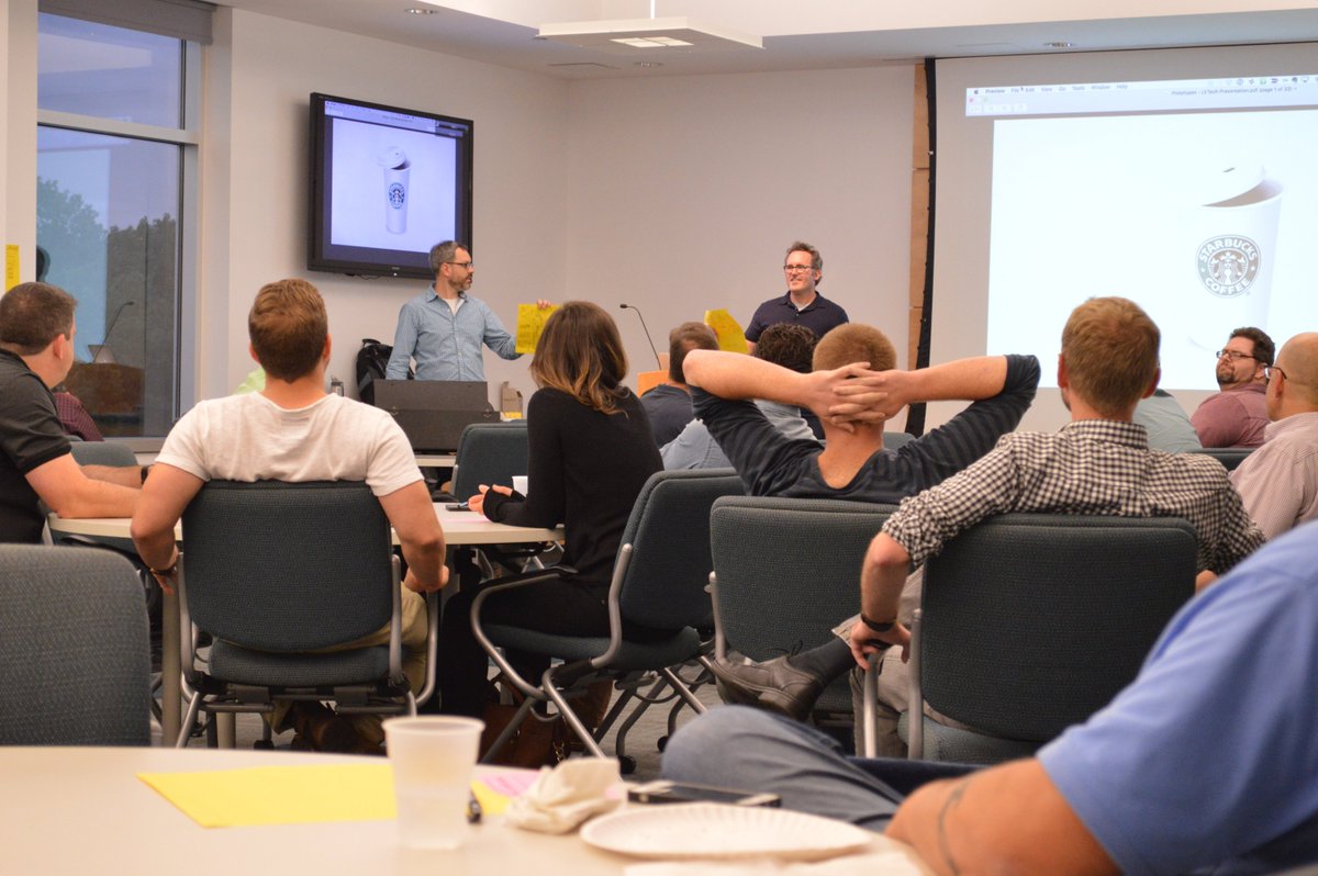 LVTech's tweet photo. Tonight's UX Prototyping Workshop with @PeterDFleming and @SommerfieldMA. https://t.co/qMegVguHDW