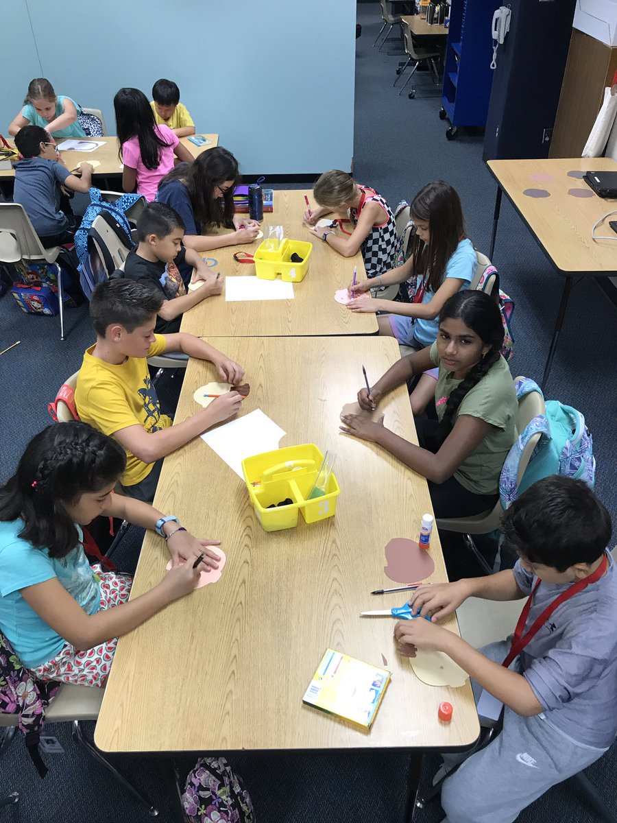 KeishaMckeithen's tweet photo. 5th grade making their faces for Leo's Kind Mind September challenge. #KMChallengeSept #HESKindMinds https://t.co/TylR05FAHz