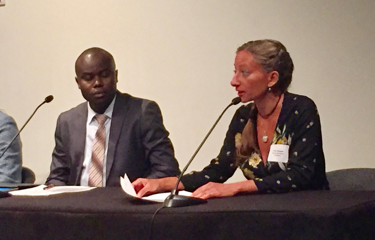 "Collaborating on messaging with families for safe births is essential in team-based care" - from midwife Chris Alonso #UNGA #EWECisMe