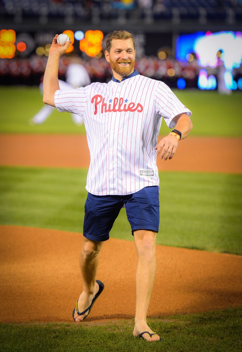 NHLFlyers's tweet image. A man of many talents. Sry @Phillies, you can&apos;t have him.