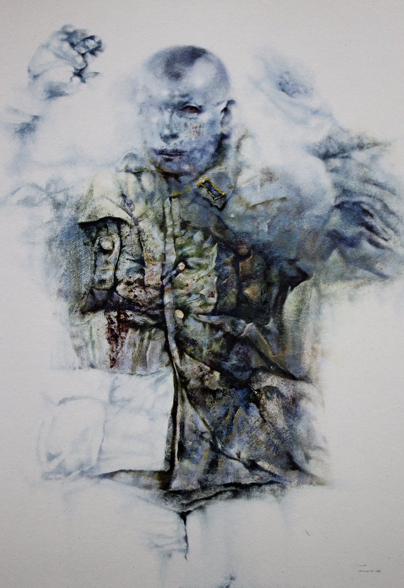 modernsleep's tweet photo. Renzo Vespignani, Si arrende / He surrenders, 1976 https://t.co/KrnwWry2YO