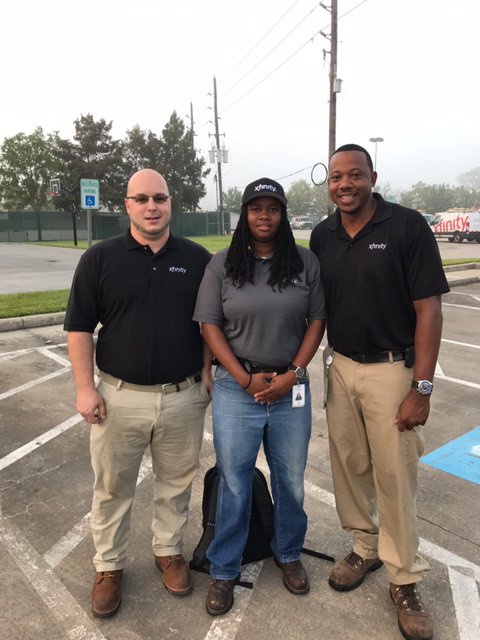 ComcastBeltway's tweet photo. Thank you to our Beltway colleagues for lending support to @ComcastHouston area customers! #ComcastStrong #ComcastBeltwayProud https://t.co/aMabwYl1ny