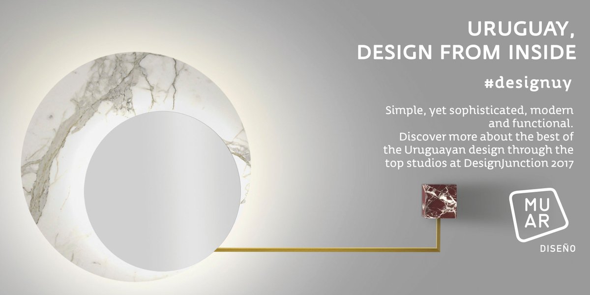 UruguayXXI's tweet photo. Simple, sofisticado, moderno y funcional. El diseño mobiliario uruguayo viaja a UK representado por 7 estudios @_designjunction #designuy https://t.co/YpYTa3IK1u