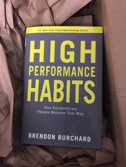 Yea!! Look what arrived today! <a href="/BrendonBurchard/">Brendon Burchard</a> can't wait to read it!!