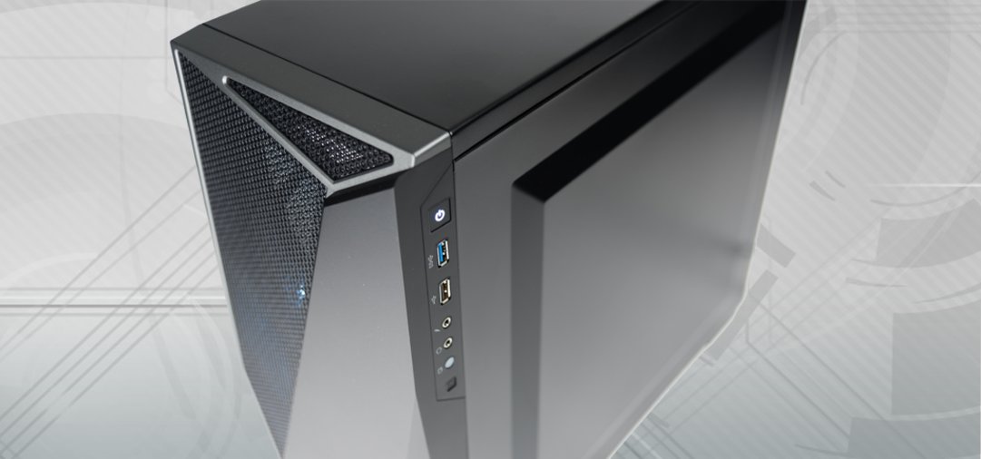 Sleek lines, mesh grills, and even a side window to show off your LED glow. 2017, Year of PC Aesthetics!
Caliber: bit.ly/2hgCv83