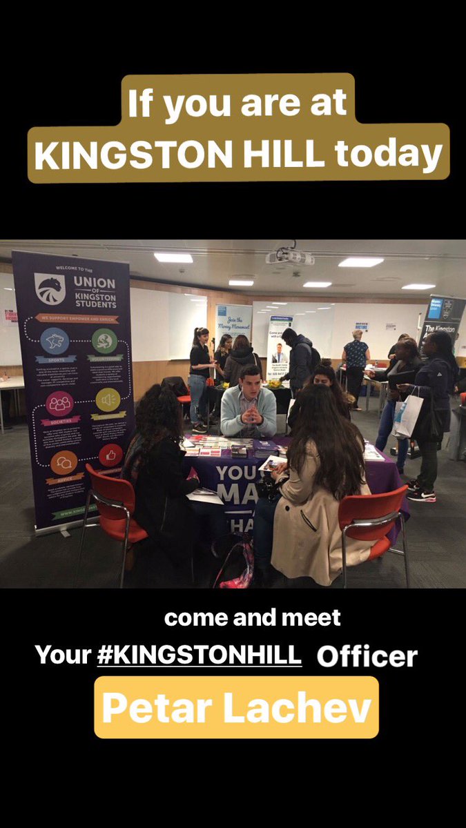 KU_Officers's tweet photo. Officers speaking to students on their campus. Here we have Petar and Daisy talking at Kingston Hill &amp; @KingstonSchArt https://t.co/PnHwihbC5n