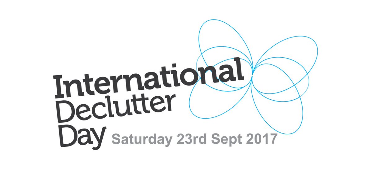 IntDeclutterDay's tweet image. Let someone else gain from what you are not using - declutter for our partner @OLIO_ex 23 Sept, buff.ly/2x9SqeU #IntDeclutterDay17