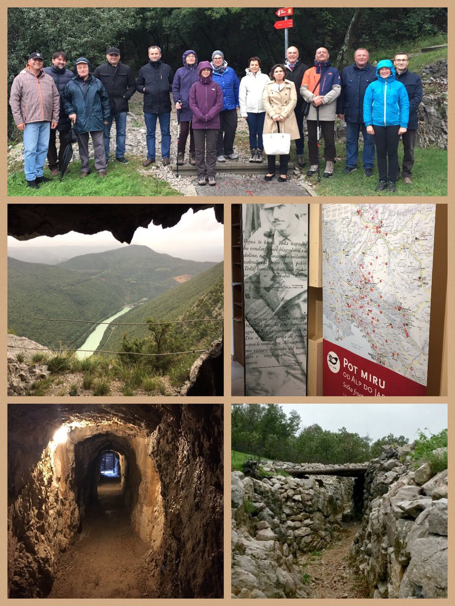 SigridBerka's tweet photo. Ambassadors walking along the "Walk of Peace" in Kobarid and on Mount Sabotin: Peace should never be taken for granted! #potmiru https://t.co/WeG7zuYews