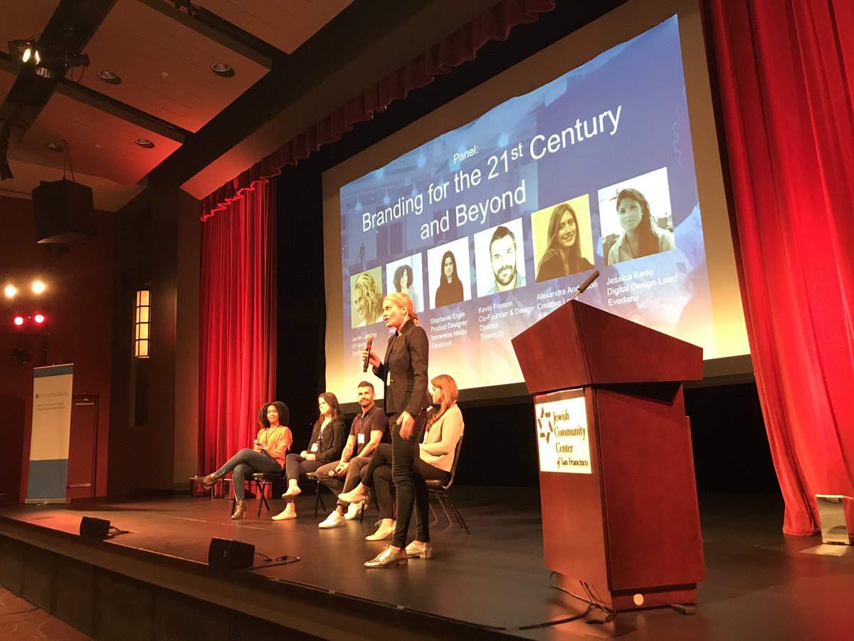 #designgurus Jackie Lamping of <a href="/Sojern/">Sojern</a> moderating the brand panel