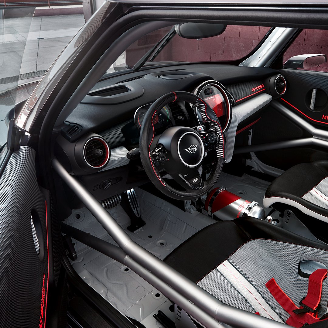MINIUSA's tweet image. The #MINI #JohnCooperWorks #GP Concept takes #racing to the extreme with cutting-edge performance and engineering like never before. #MINIgp