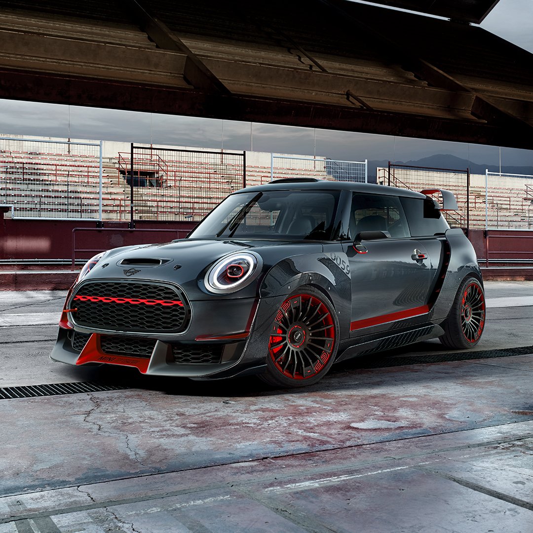 MINIUSA's tweet image. The #MINI #JohnCooperWorks #GP Concept takes #racing to the extreme with cutting-edge performance and engineering like never before. #MINIgp