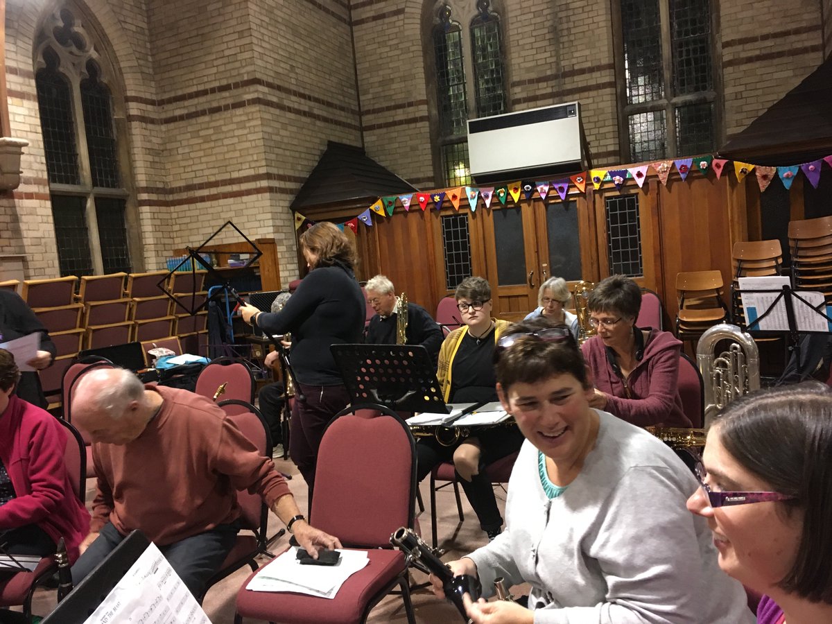 Packing up after tonight's rehearsal for our concert at Marwood church 7:30 29 Sept. Join us! 🎶 @BarnstapleNews <a href="/BarnstapleTC/">BarnstapleTC</a> <a href="/DevonLife/">Devon Life</a>