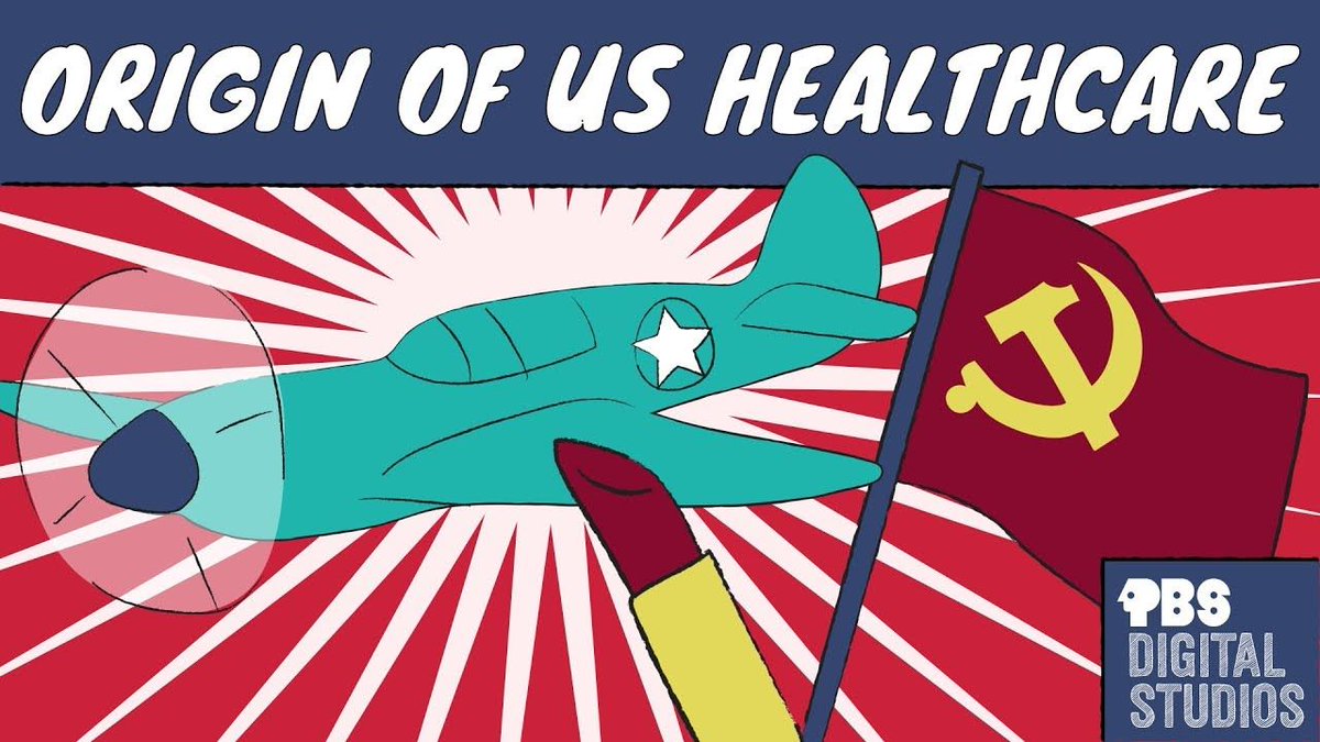 PioneerPBS's tweet photo. Makeup + WWII + threat of Communism= employer based healthcare? @PBSDS' #OriginOfEverything shows how we got to now!
https://t.co/Iv4LrZ1HvH https://t.co/8DboELDfOc