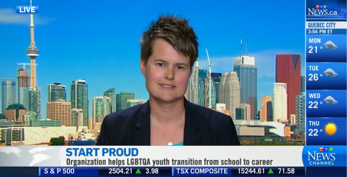 leitegus's tweet photo. PwC's @Jenn_Johnson talks with @ToddCTV about the importance of bringing your true self to work. https://t.co/bLN6j6p4rH #L2BPO #LGBTQA https://t.co/Qpcu5wJpiO