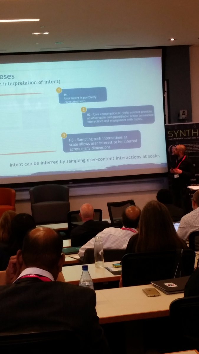 DisruptDecide's tweet photo. Nicholaus Halecky from Bombora is presenting now at #DDS2017! https://t.co/9w9XKcOSr2